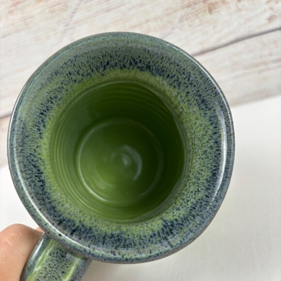 Wormz Organic "Join the Wormalution" Green Mug Deneen Pottery - Picture 5 of 7